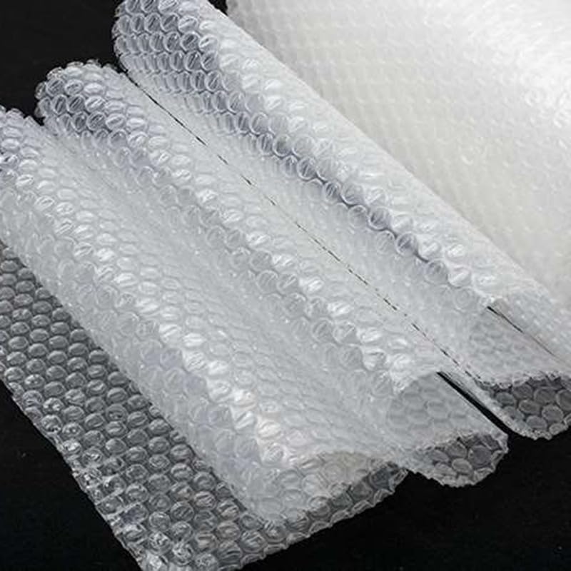 2-Pack Bubble Cushioning Wrap, 10 Inch x 60 Feet Total, Moving Supplies, Small Bubble Cushioning Protective Roll for Moving Shipping Packaging