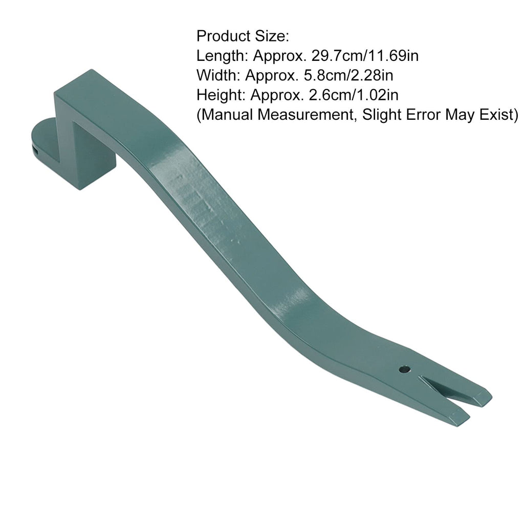 Roof Snake Tool, 2 in 1 29.7cm High Carbon Steel Professional Heavy Duty Shingle Removal Tool Shingle Nail Installer Quickly Pull and Insert Nails, Roof Shingle Nail Puller Shingle Pry Bar for Roofers
