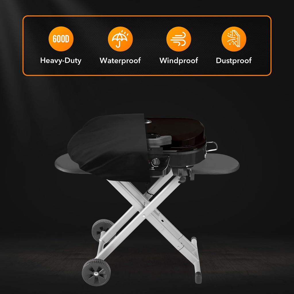 Heavy Duty Grill Cover Fits for Coleman Roadtrip LXX/LXE/285 and Smoke Hollow 205 Grills, All Weather