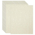 Acidea 100 Sheets Printed Parchment Paper, 180GSM Thickened Blank Certificate Printing Paper, 8.5 x 11 Inch Standard Letter, Ivory Antique Textured Parchment Papers for Writing Resume, Diploma