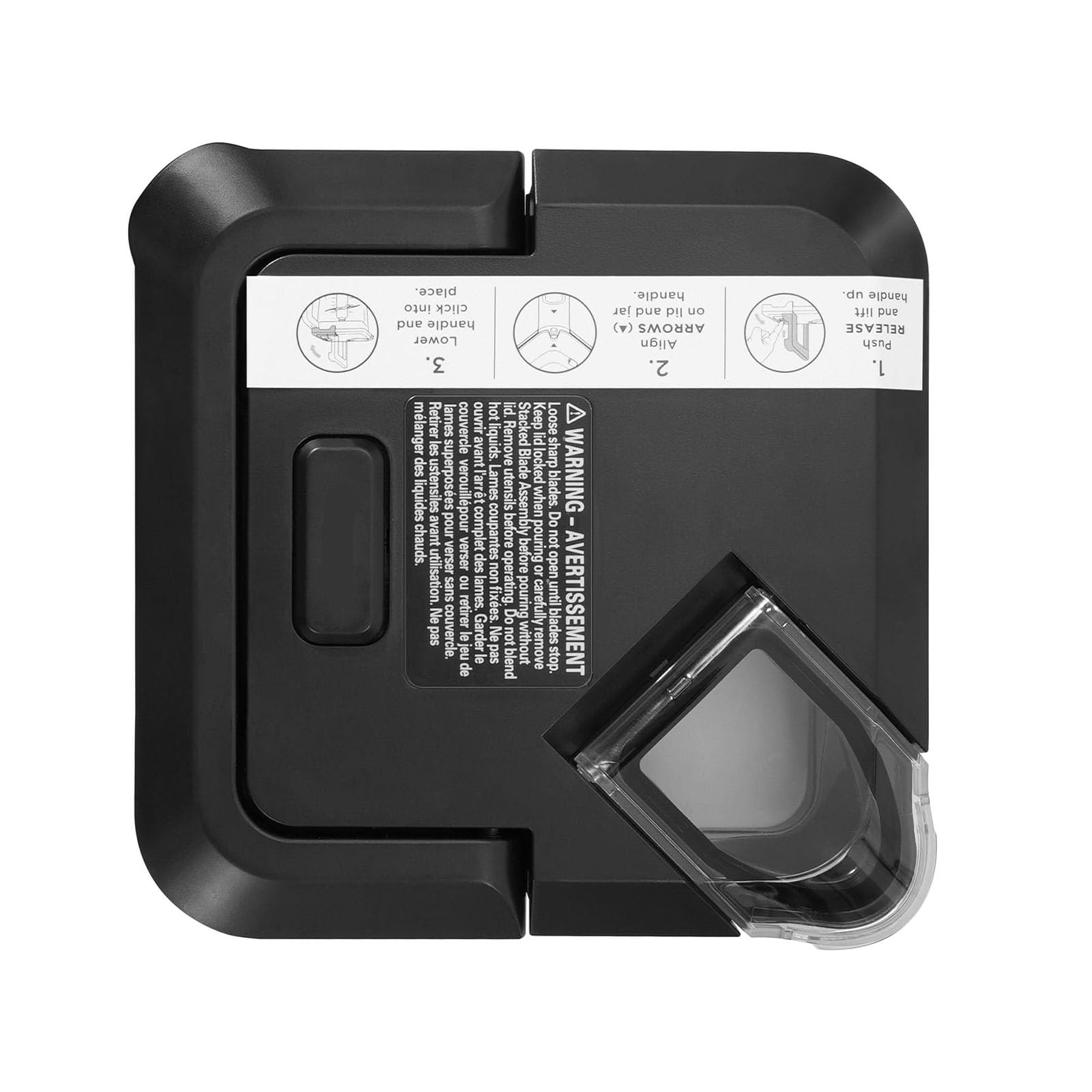 Lid Replacement for Ninja Blender 72 OZ Pitcher,Blender Top Locking Lid Cover Replace for Ninja BL770, BL770W, BL771, BL771C, BL772, BL772Q, BL773CCO, BL773CO, BL773REF, BL770AMZ