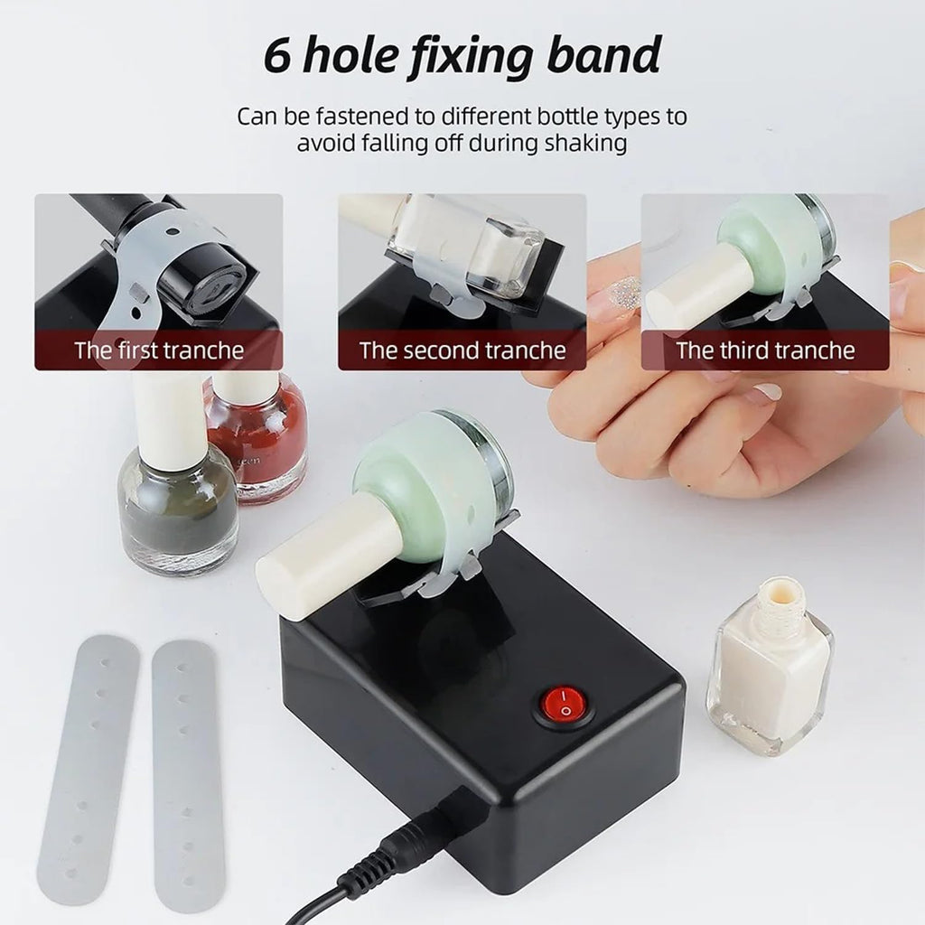HUBEST Model Paints Nail Lacquer Shaker Shaking Machine Evenly Tools Mini Vortex Mixer Shaker Vortex Shaker for Nail Art