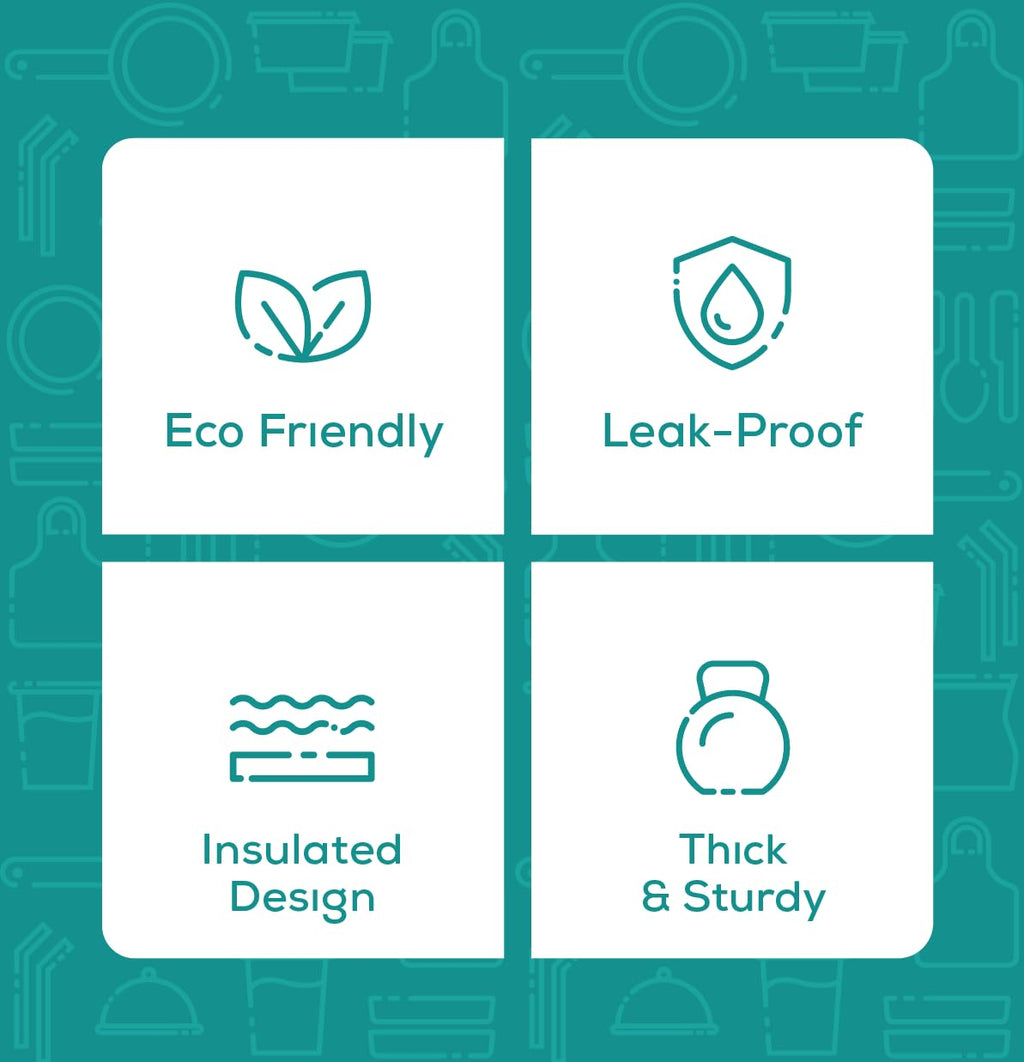 GUSTO [16 oz - 50 Sets] Insulated Brown Patterned Ripple Paper Hot Coffee Cups with Lids (Lids Color May Vary) - Ideal for Hot Beverages, Travel, and Office Use - Formerly Comfy Package