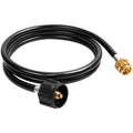 SHINESTAR 6 Ft Propane Hose Connects 1LB Portable Appliance to 20lb Propane Tank for Weber Q Grill, Coleman Grill, Camp Stove and More,CSA Certified:0002448912