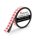 RIHEGIANT 3M Magnetic Strip Rolls - 1" x 16ft Strong Magnet with Adhesive Backing, Multipurpose Flexible Rubber Strips for Kitchen, Office, School, Etc.