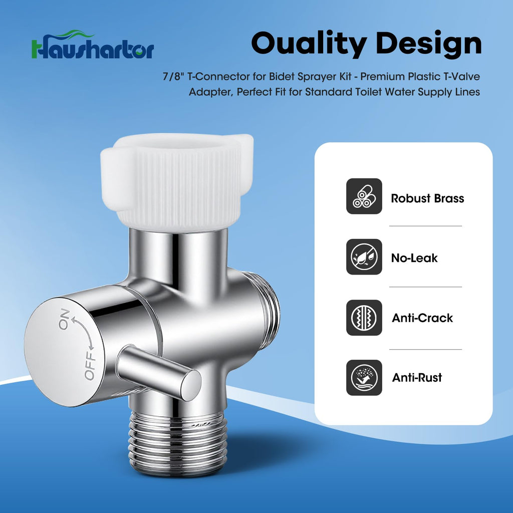 Handheld Bidet Sprayer Set for Toilet Stainless Steel Brushed Nickel Full Pressure & Stainless Steel & Leakproof with Hose Great Water Pressure for Bathing Pets, Personal Hygiene