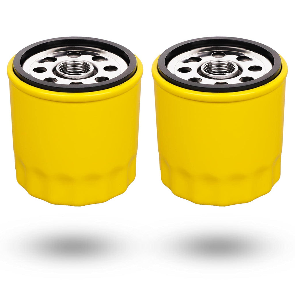 HOODELL 2 Pack 52 050 02-S Oil Filter, Pro Performance for Kohler M18 M20 SV715 SV725 SV735 CV13S CV15S CV22S Engine 52 050 02 5205002S 52 050 02-S1 Oil Filter