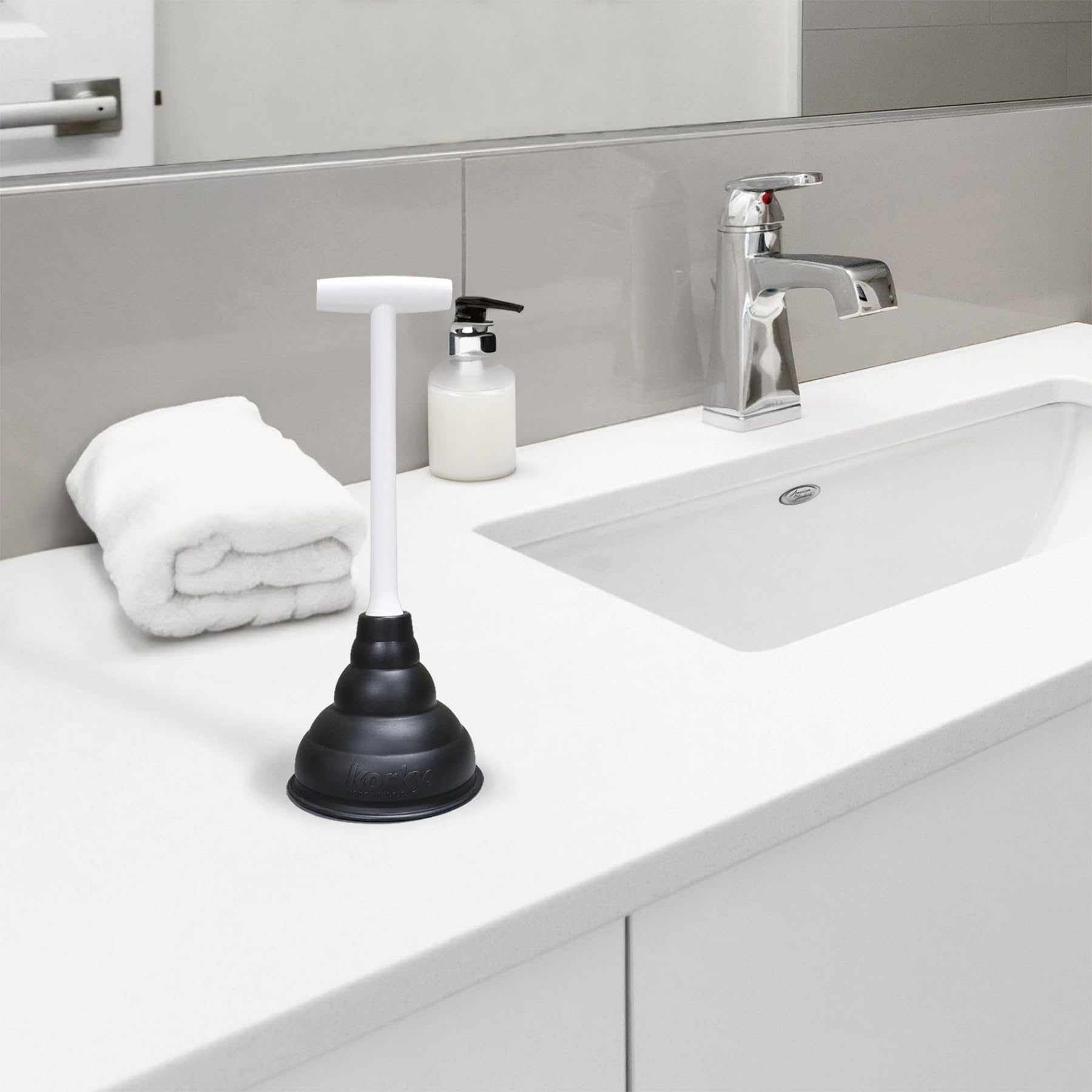 Korky 94-4A Beehive Mini Sink and Drain Plunger