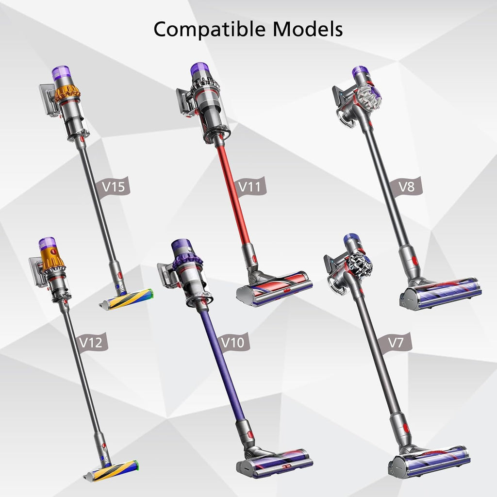 7pcs Attachments Kit for Dyson V15 V15s V9 V8 V11 V12 V10 V7 Gen5 Cordless Vacuum Cleaner,Compatible with Detect/Absolute/Outsize/Slim Accessories Replacement Brush Parts