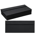 100 Pack Thickened #10 Business Envelopes,4-1/8 x 9-1/2 inches Invitation Envelopes,Perfect for Home Office & Business Mails (Black)