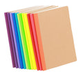 12 Pack A5 Kraft Notebooks, 60 Blank Pages Travel Journal Bulk, Soft Cover Notebooks for Women Girls Students, Making Plans Writing Memos Office School Supplies, 8.3 X 5.5 in