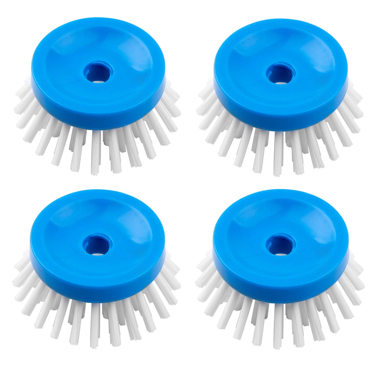 MR.SIGA Soap Dispensing Palm Brush Refill, Pack of 4