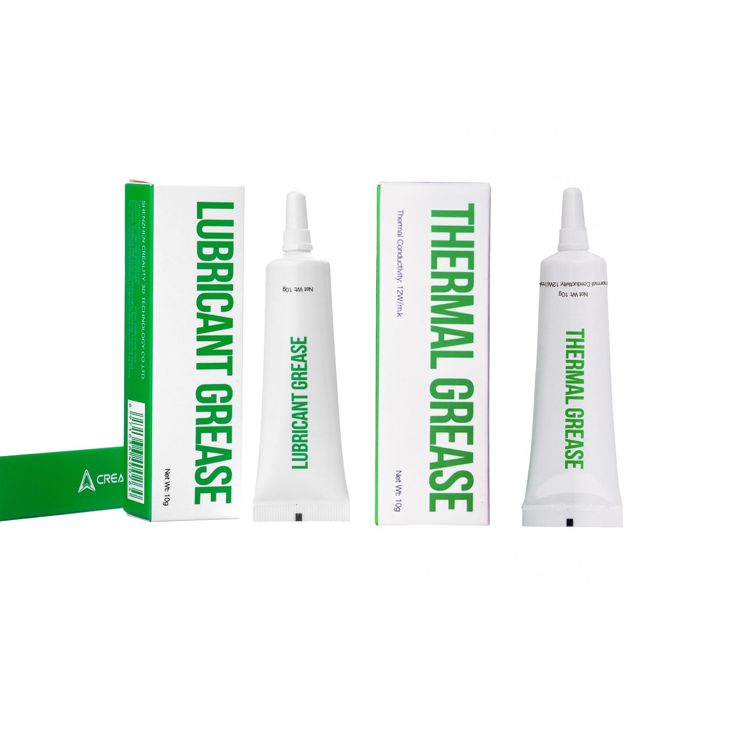Creality Thermal Grease + Lubricant Grease Set, High Thermal Conductivity & Noise Reduction, 3D Printer Accessories
