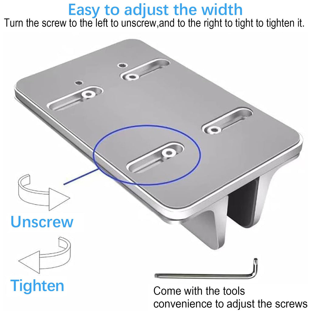 Vertical Laptop Stand Holder Desktop Aluminum Notebook Stand with Adjustable Dock Size,Fits All MacBook Pro/Surface/Chromebook/Gaming/Dell Laptops (Up to 17.3 inches) Gray