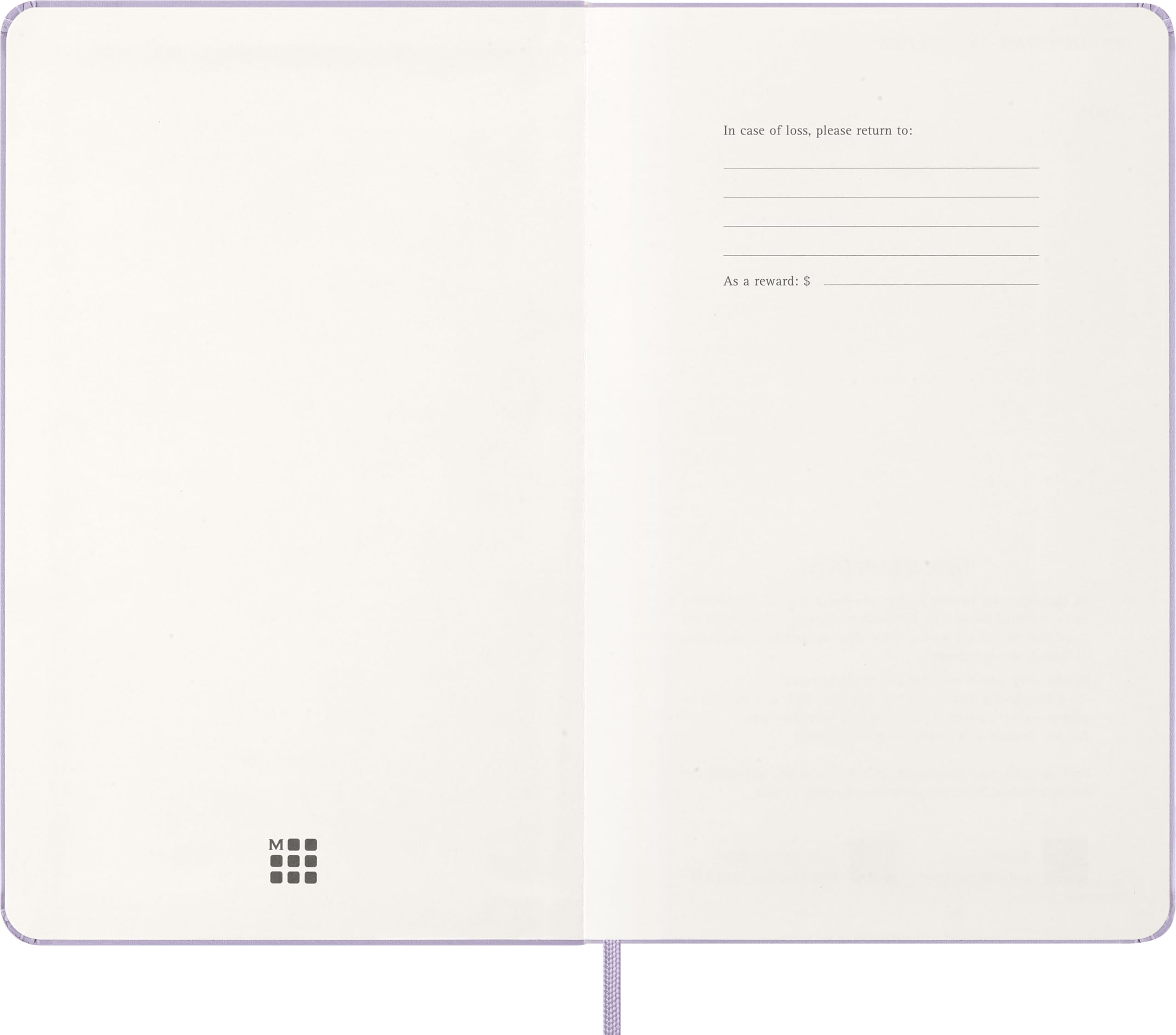 Moleskine Classic 12 Month 2026 Daily Planner, Hard Cover, Large (5" x 8.25"), Pastel Lilac, 400 pages