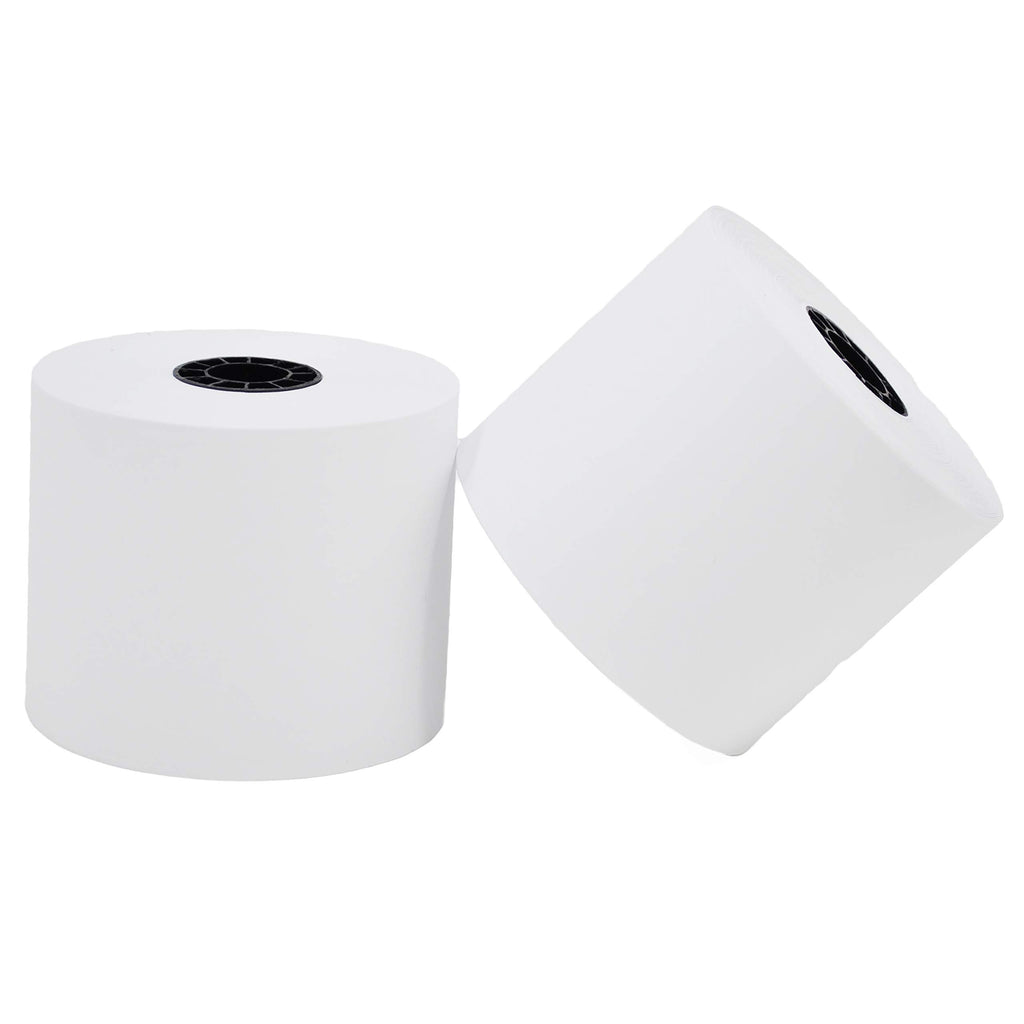 (6 Rolls) 2 1/4 x 150 ft, White, adding machine tape Paper Rolls, Premium One Ply Cash Register/Adding Machine/Calculator Roll Printing Calculator 10 key adding machine tape