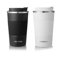 GEMFUL Coffee Travel Mug 17oz Insulated Leak Proof for Hot Drink Stainless Steel Coffee Cup Double Walled Vacuum Tumblers Reusable Tasse isotherme Home Office Work Set of 2