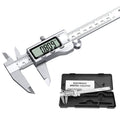 CAROSE Digital Caliper, 6 Inch/150mm Stainless Steel Vernier Caliper with IP54 Large LCD Screen and Inch/Millimeter Conversion