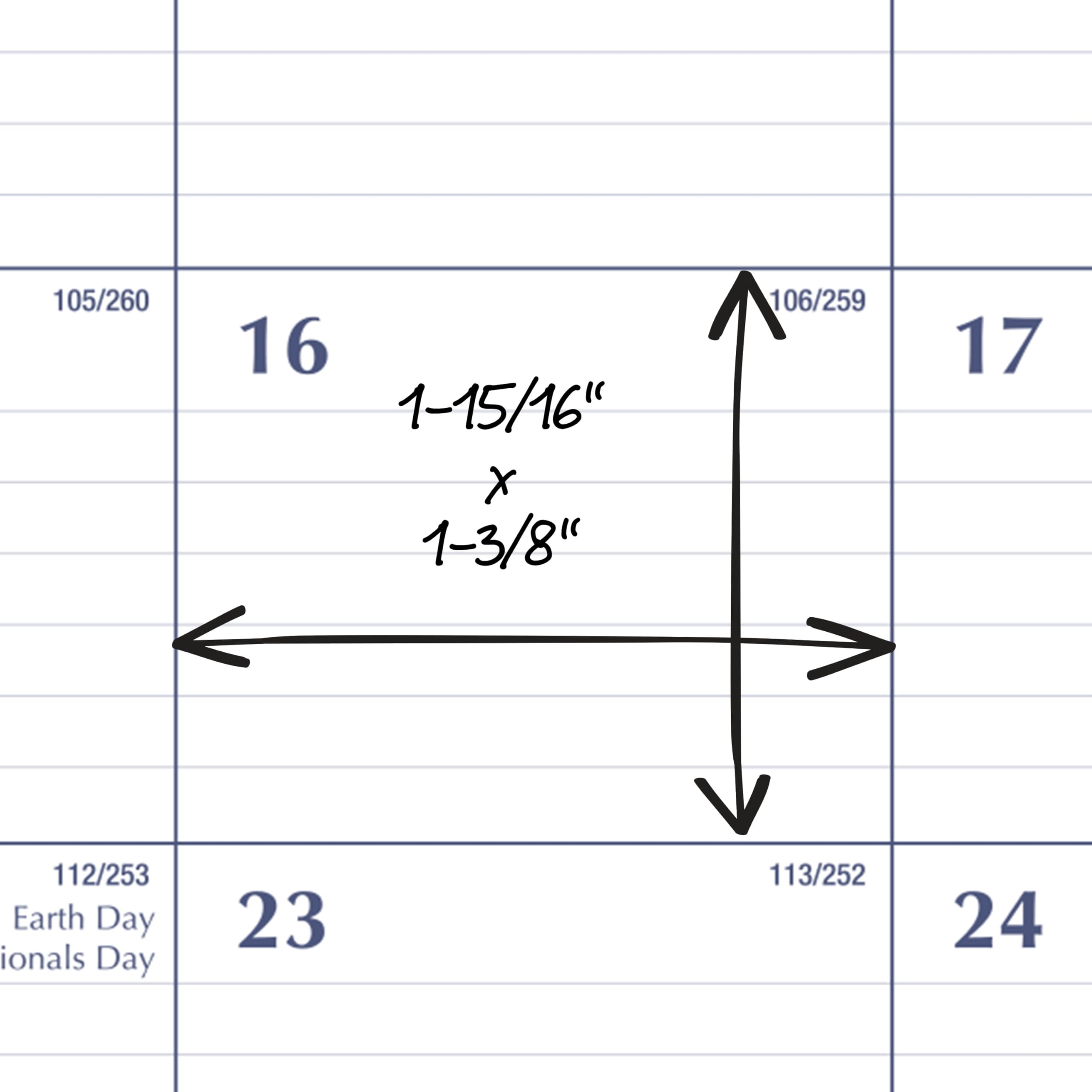 Mead Desk Calendar 2026-2027 Planning Pad, Academic 15-Month April-June, Monthly, 21-3/4" x 17" Standard, Ruled Daily Block, Basic (CAM92020)