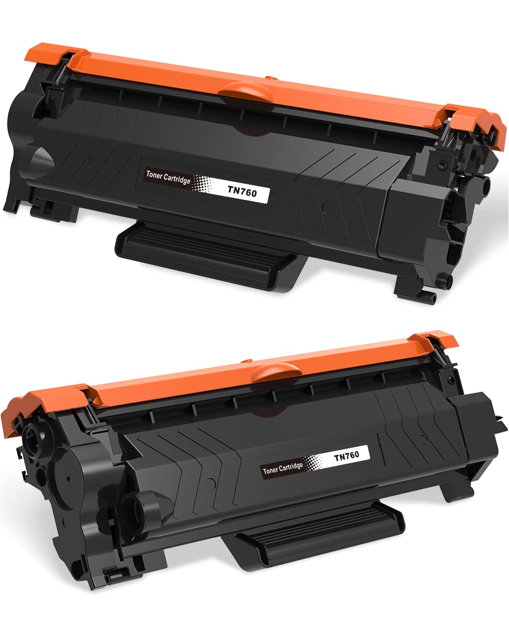 INK4U TN760 TN-760 Compatible Toner Cartridges Replacement for TN760 TN-760 DR730 DR-730 Toner Cartridges to Use with HL-L2350DW DCP-L2550DW HL-L2395DW Hl-L2390DW HL-L2370DW Printer (2 Black)