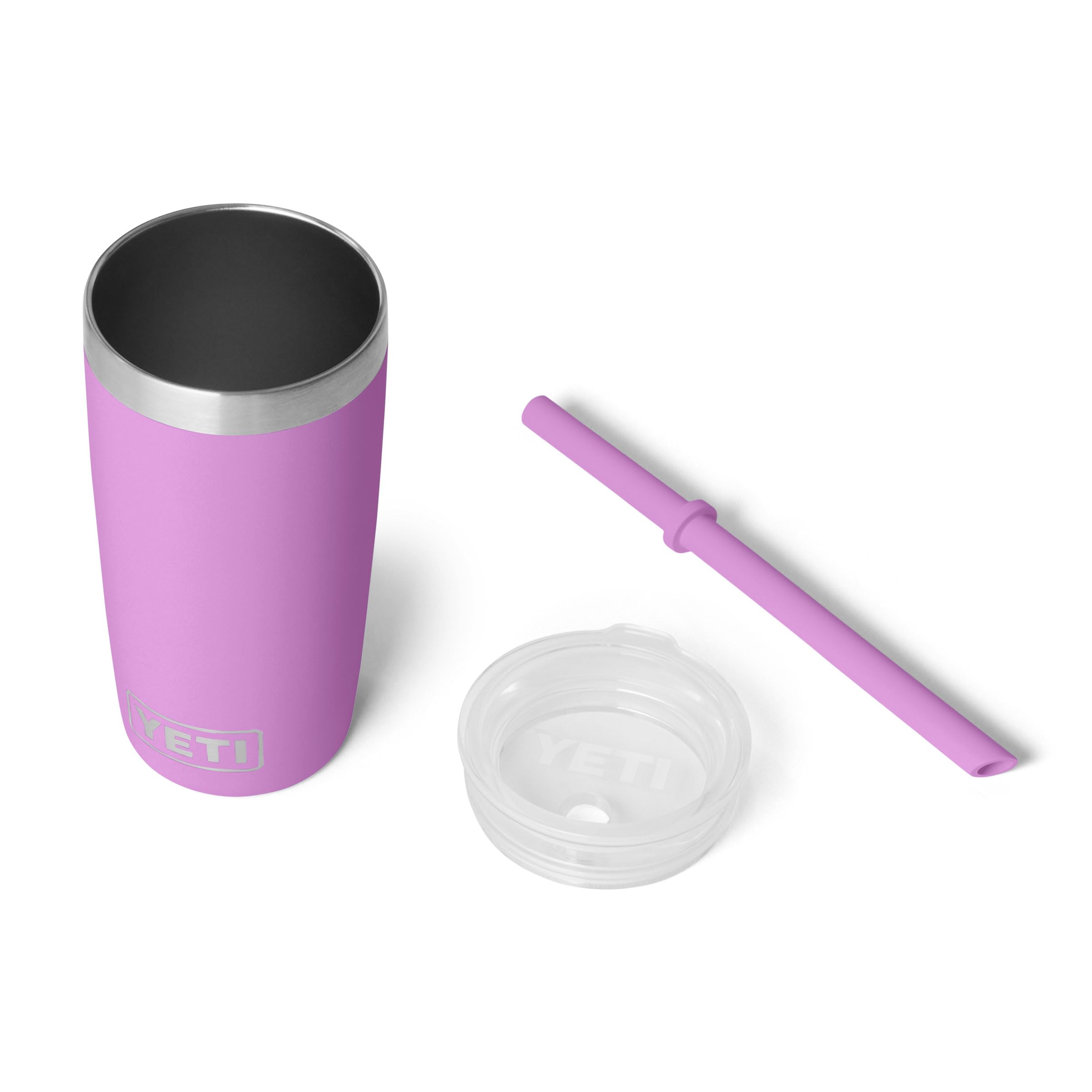 YETI Rambler Jr. 10 Oz Tumbler with Silicone Straw Lid, Desert Bloom