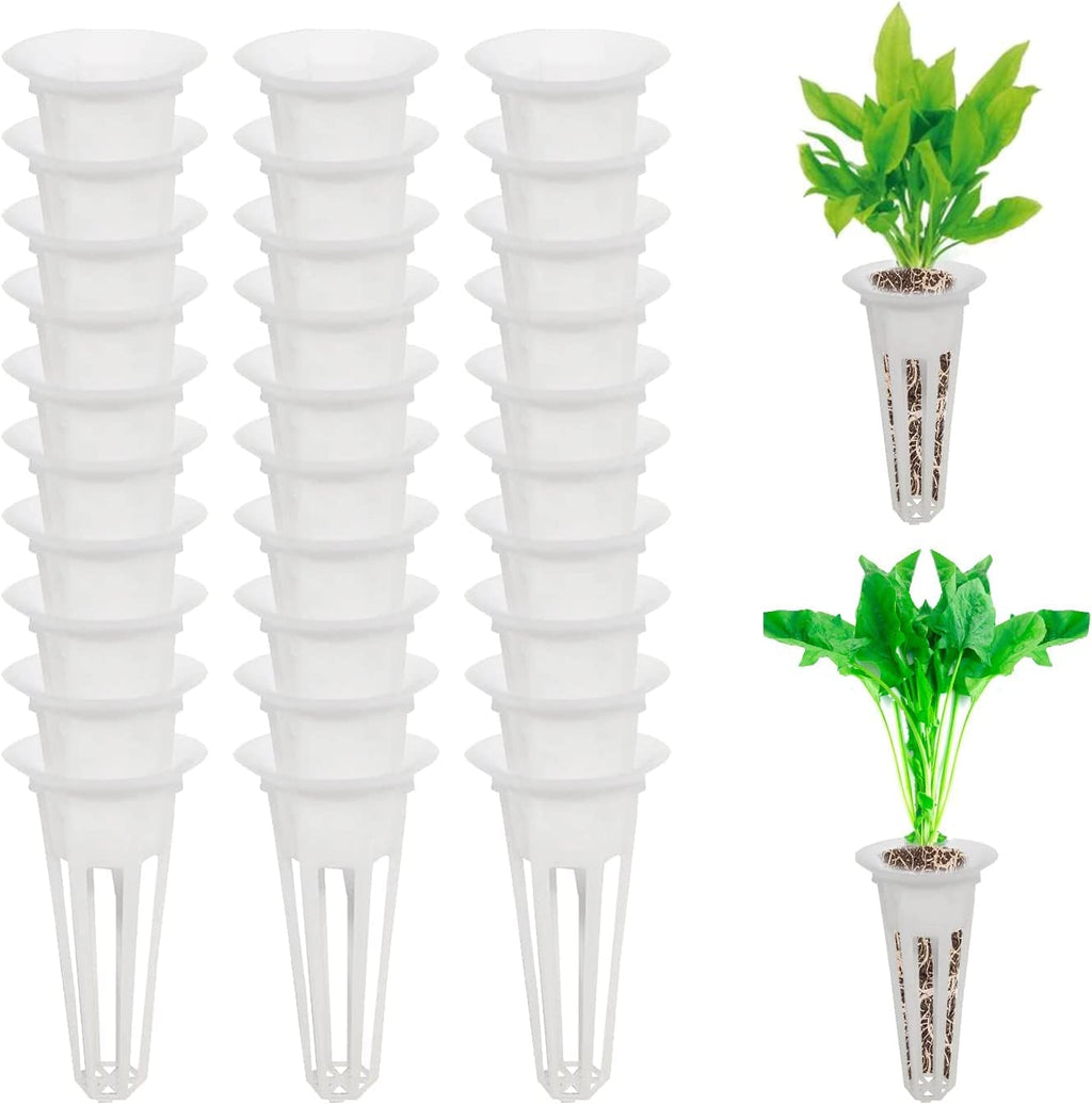 50PCS Grow Baskets Fit AeroGarden Replacement Grow Basket Plant Pod for Grow Sponges Basket Compatible with Hydroponic Growing SystemPlant Growing Containers for Hydroponic, 50 Pack
