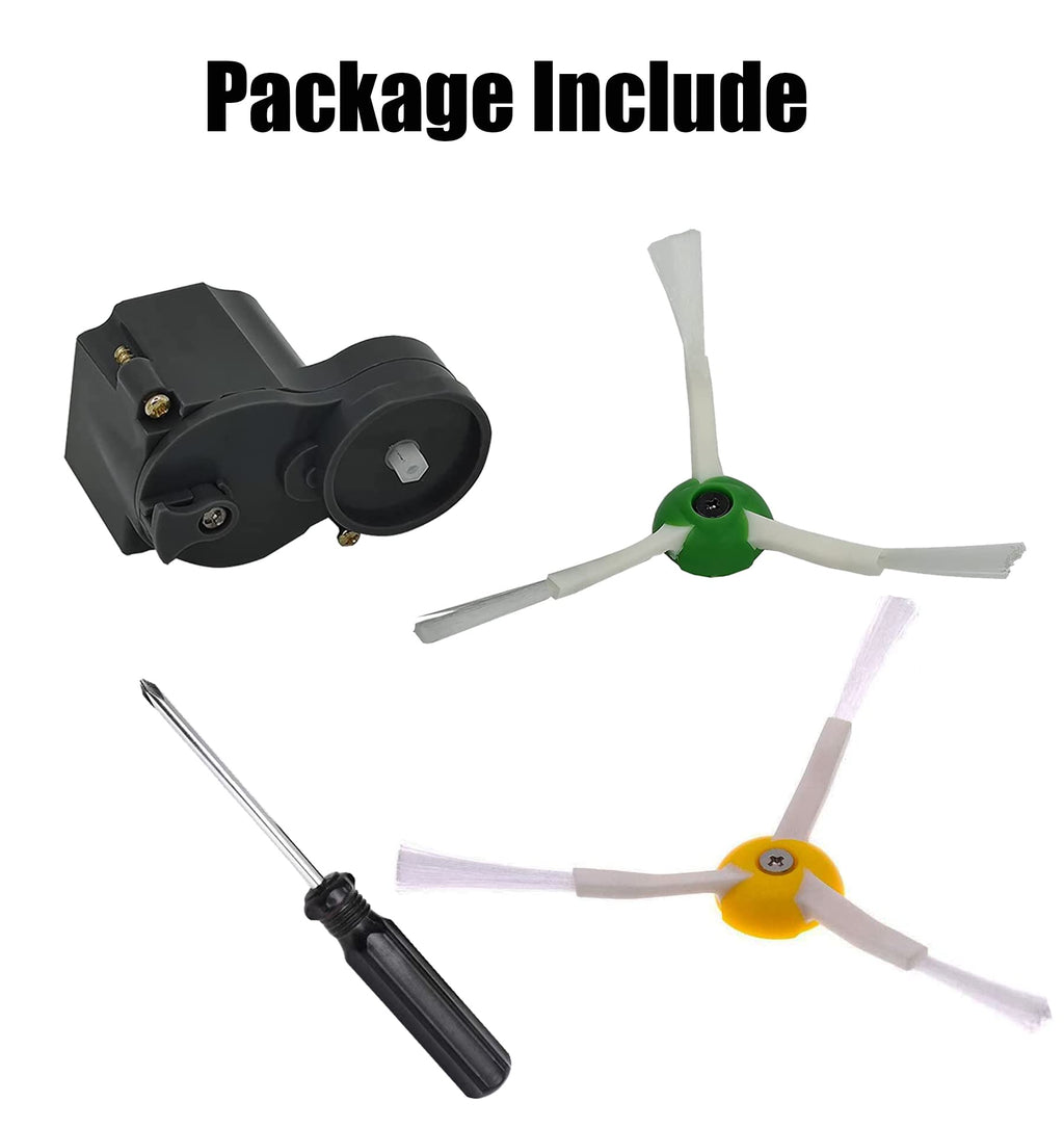 Side Brush Motor Module for Roomba 500/600/700/800/900 i3 i7 e5 e6 e7 530 560 570 620 650 694 780 900 860 870 880 890 960 980 Series, Vacuum Cleaner Replacement Parts