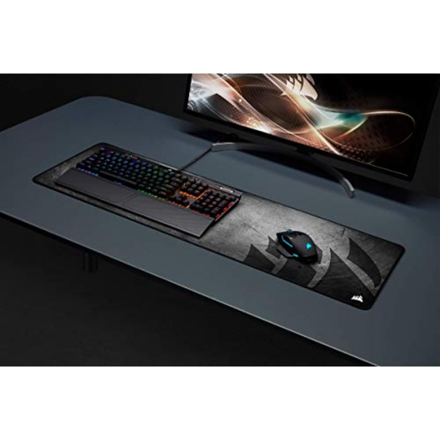 Corsair MM300 PRO Premium Spill-Proof Cloth Gaming Mouse Pad Extended - Multicolor