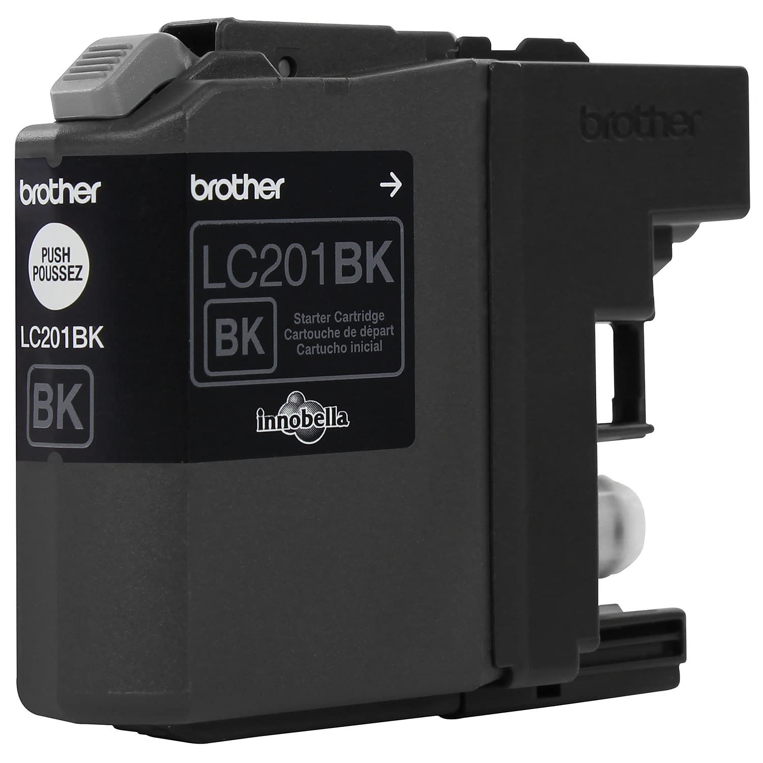 Brother Genuine LC201BKS Standard Yield Black Ink Cartridge, Original Ink Replacement Cartridge, Ink for Brother Inkjet Printers MFC-J480DW, MFC-J485DW, MFC-J680DW, MFC-J885DW