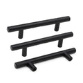 15Packs 3-3/4 inch 96mm Black Kitchen Cabinet Handles Cabinet Door Handle Pull Kitchen Cupboard Handle Black Drawer Pulls