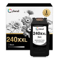 Cyloral 240XL Black Ink Cartridge for Canon Printer Ink 240 PG-240XL for PIXMA MG3620 TS5120 MG2120 MG3120 MG4120 MG2220 MG3220 MG3520 for Canon Ink 240 XL Black Replacement