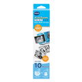 VTech KidiZoom PrintCam Paper Refill 10-Pack, White with 8 Regular Paper Rolls, 2 Adhesive Sticker Paper Rolls, Quick Start Guide