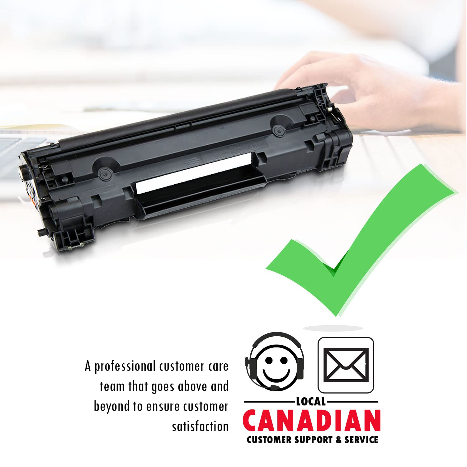 Inkfirst Compatible Toner Cartridge Replacement for HP CF283A 83A LaserJet Pro M201dw M201n MFP M225dn MFP M225dw MFP M127fn MFP M127fw MFP M125a MFP M125rnw MFP M125nw