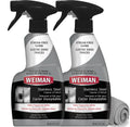 Weiman Stainless Steel Cleaner and Polish - 2 Pack - Removes Fingerprints, Residue, Water Marks and Grease from Appliances w/Buffing Towel