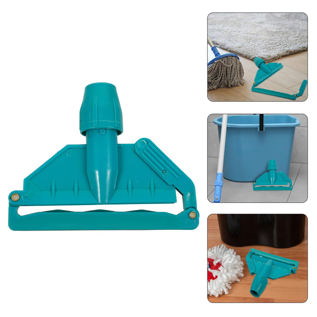 FRCOLOR Mop Replacement Clamp 6.89X5.31X1.57 Inches Detachable Mop Head Clamp for Handle Accessories Stable Attachment Easy Cleaning