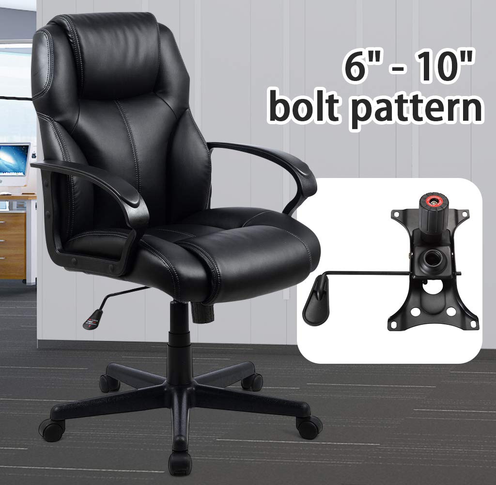 Skelang Tilt Control Mechanism Replacement, Office Chair Tilt Base Control Lift Mechanism, Swivel Base Plate Control Seat Mechanism, Mounting Hole Dimension: 10.2"×6"(L×W)