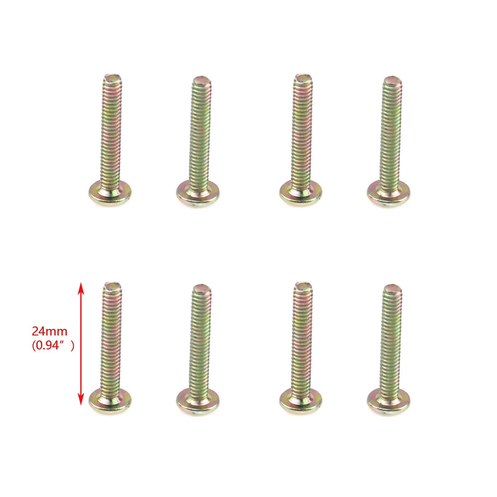 Quluxe 4 Pcs Furniture Dresser Pull Antique Brass Bail Drawer Pull Oval Drop Swing Handles Cabinet Knob Hardware 2.32" Hole Distance, 3.14"x2.2"