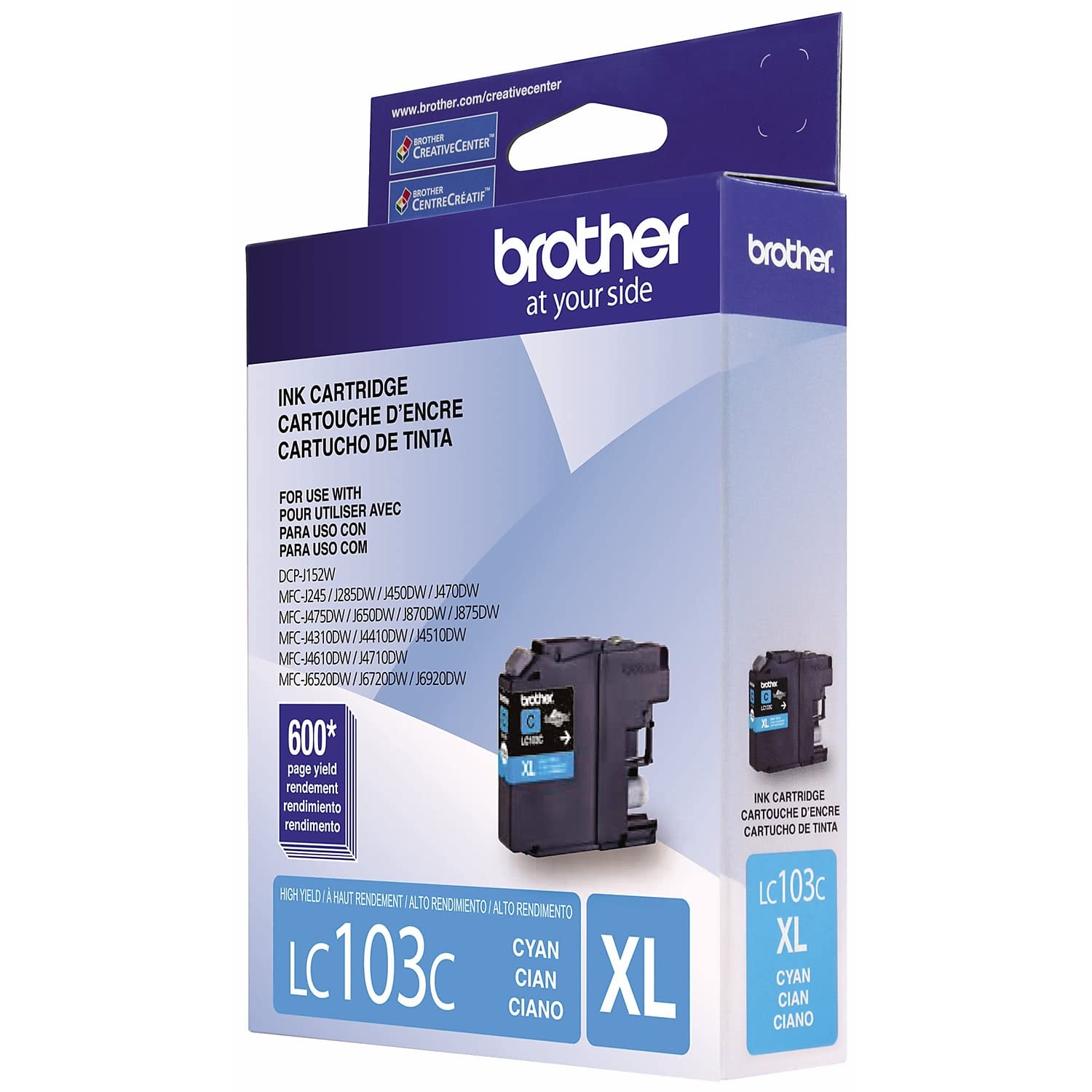 Brother LC103CS Cyan Ink CartridgeHigh Yield LC103CS