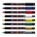 Uni-Ball Uniball POSCA PC-1MR Ultra Fine Marker Pens The Set of 8 Best Sellers