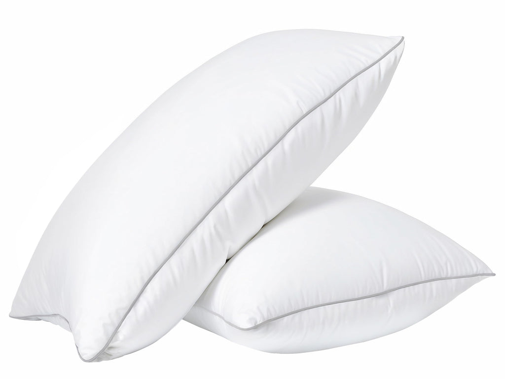 Casa Platino Bed Pillows Standard Size 2 Pack (20x26) - Down Alternative Sleeping Pillows, Hotel Quality, Hypoallergenic & Supportive for Side & Back Sleepers