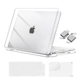MOSISO Crack-Resistant Cover Compatible with MacBook Neo Case 13 inch 2026 Release Model A3404 with A18 Pro Chip, Protective Hard Shell&Keyboard Cover&Screen Film&Type C, Crystal Clear
