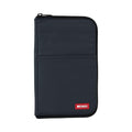 LIHITLAB LAB Slim Pen/Pencil Pouch, Wide, 0.7 × 5.5 × 8.5 Inches, Black (A7653-24)