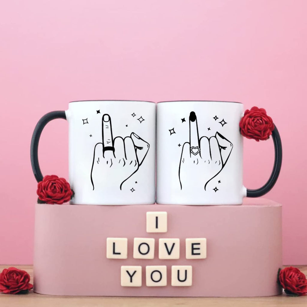 Couples Gifts Coffee Mugs Set for Him and Her,Bridal Shower Gift for Bride and Groom,Engagement Newlywed Anniversary Wedding Gifts for Couple 2023,Mr and Mrs Gifts,Gift for Couple Coffee Mug