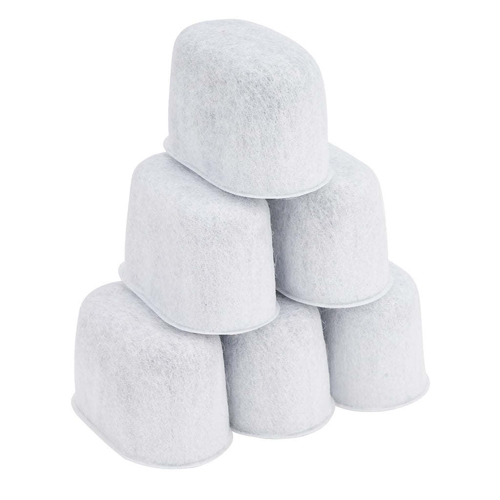 BES870, BES876, BES878, BES840 Charcoal Water Filter Replacement for Breville Barista Express/Pro (Impress) Espresso BES870XL, BES876BSS, BES878BSS,BES840XL,BES860XL, BES810BSS (6pcs).