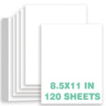 120 Sheets White Cardstock 8.5 X 11,Card Stock Paper 8.5 X 11 Construction Paper,Thick Cardstock for Printer,Scrapbooking,Crafts,Drawing,Business Card,Invitations,Menus,DIY Cards Making,Arts,Brochures