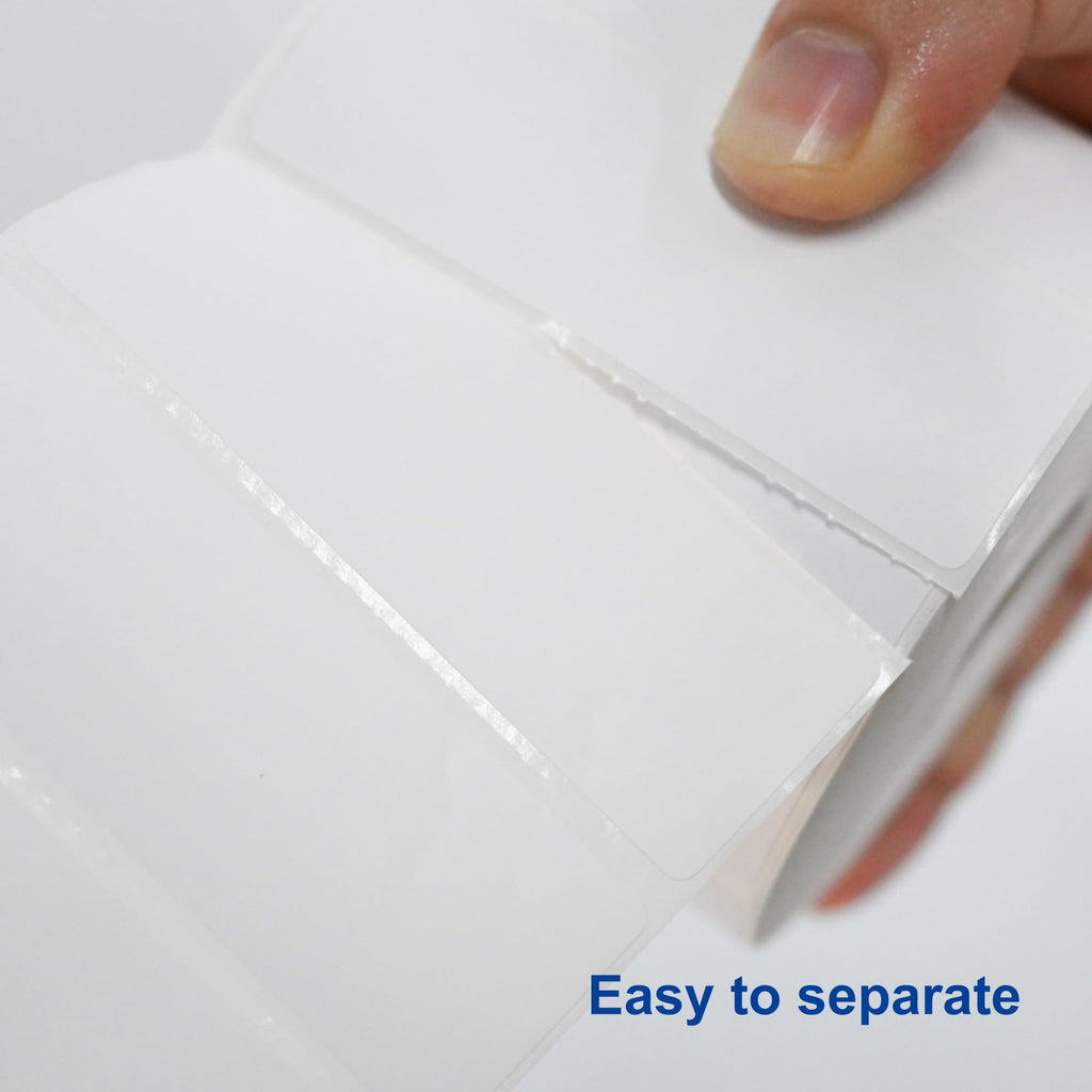 ESSENTIAL 3"x1" Direct Thermal Barcode Labels, Shipping Labels, Compatible with Arkscan & Zebra Label Printers, 1400 Labels of Roll (2 Rolls,2800 Labels)