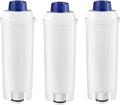 OH DLSC002 Replacement Water Filter Compatible with DeLonghi Automatic Espresso Coffeemaker Bean to Cup 3-Pack Filtre à eau