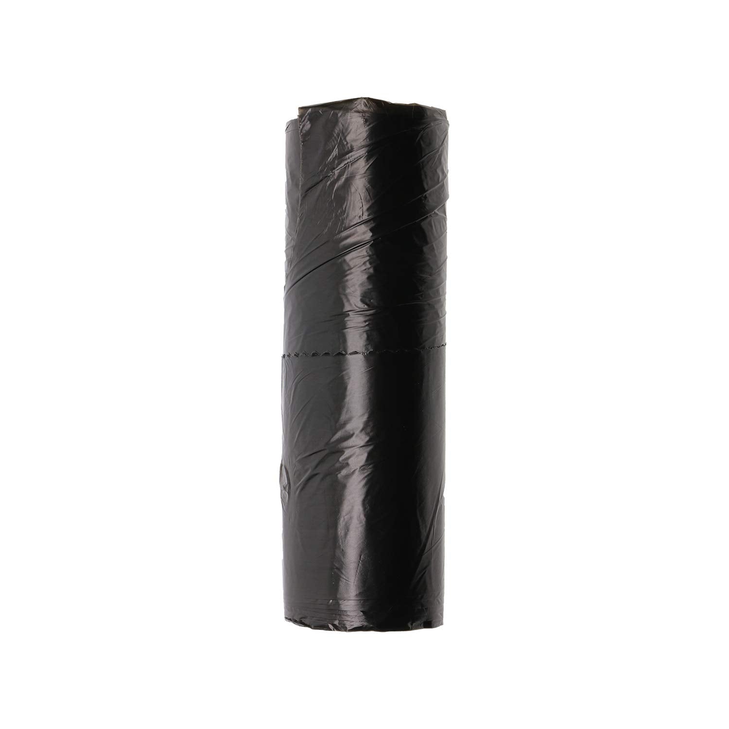 Mini Skater 5 Rolls of 100 Pack Medium Garbage Bags Thick Trash Bags Durable Environmental Cleaning Waste Plastic Home Kitchen Tool for Bathroom Bedroom Home Kitchen Office Garden(Black)