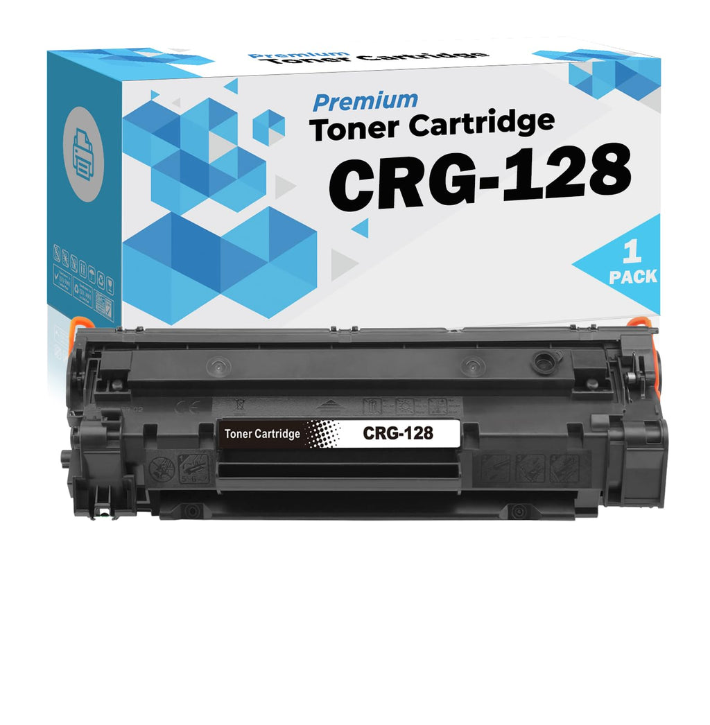 Ultra Toner® Compatible Replacement for Canon 128 Black Toner Cartridge CRG-128 ImageClass D520 D530 D550 D560 MF4450 MF4550 MF4570dw MF4580dn MF4770n MF4880dw MF4890dw FaxPhone L100 L190 (1PK)