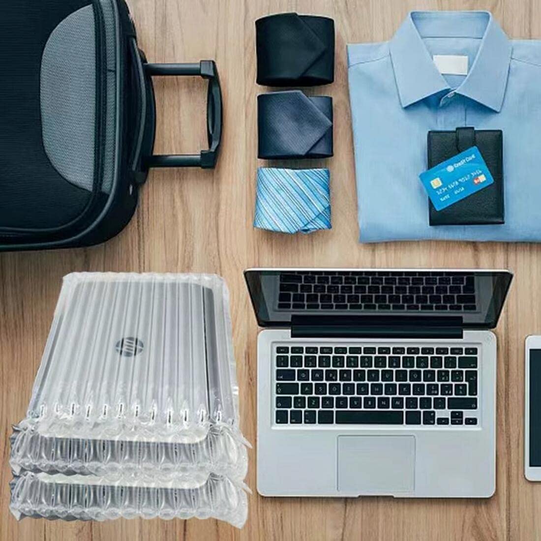 Inflatable Laptop Protective Bag Mailer for 14" - 16" Laptop Cover Notebook Sleeve Bag Mailer Box Compatible with Shipping Box Anti-blocking Computer Boxes